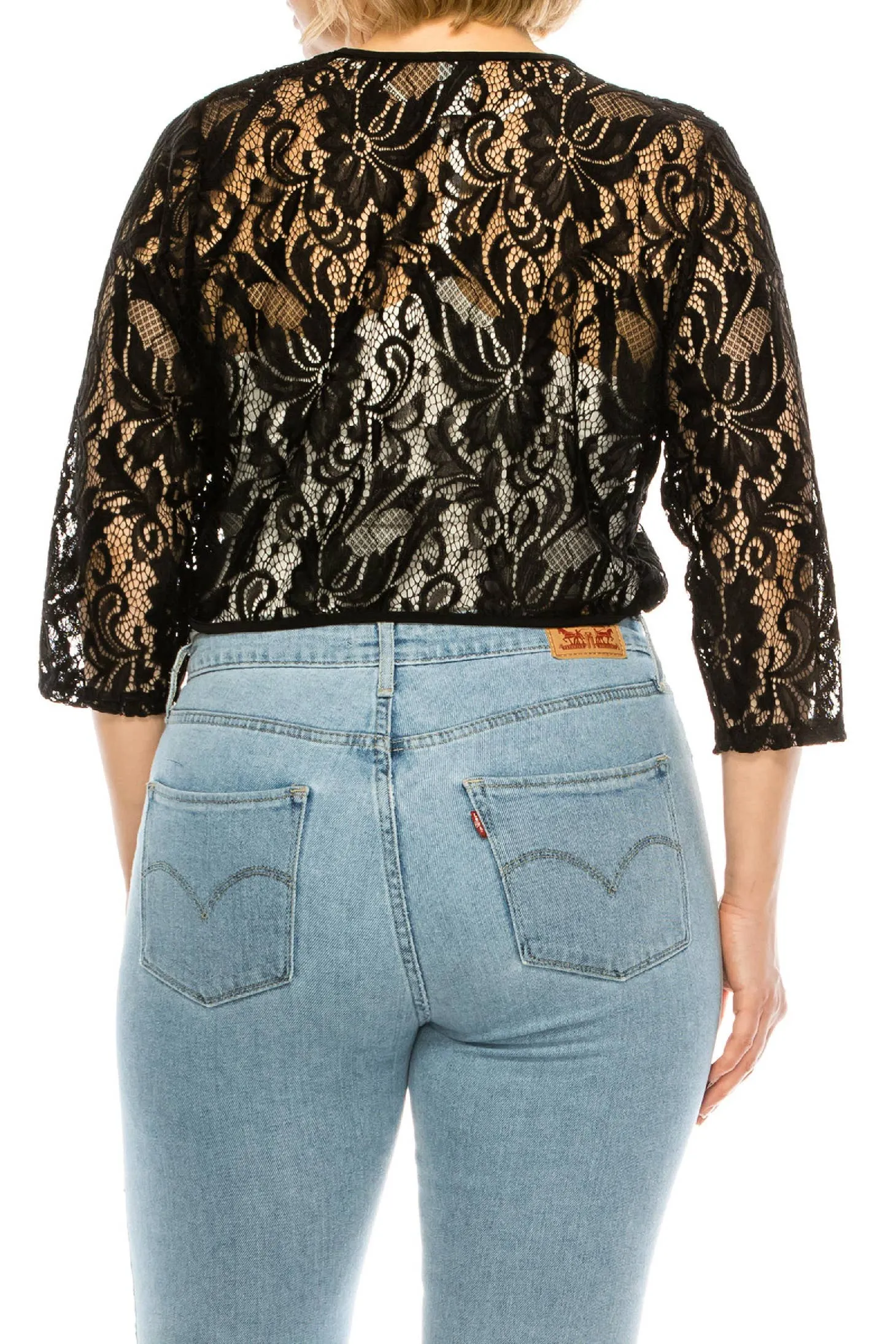 Black Lace Bolero