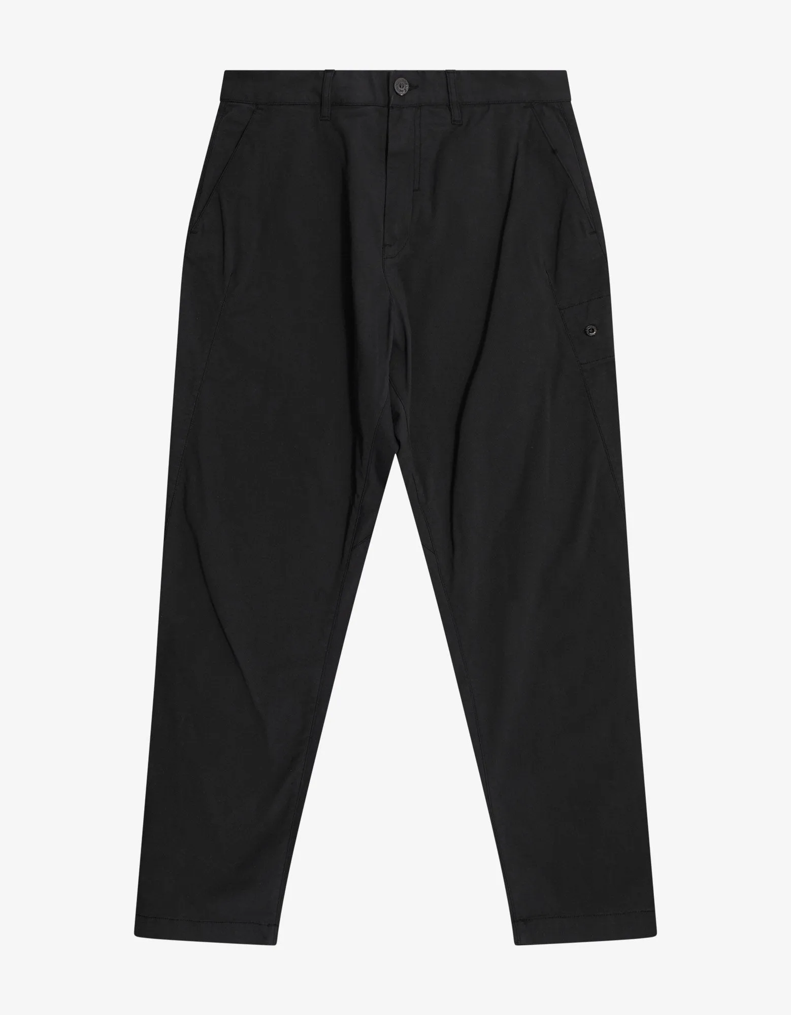 Black Relaxed Fit Trousers