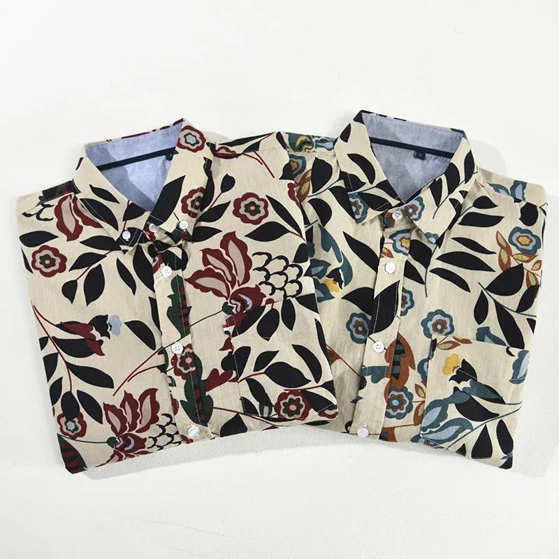 BLOSSOM BUTTON-UP SHORT SLEEVE