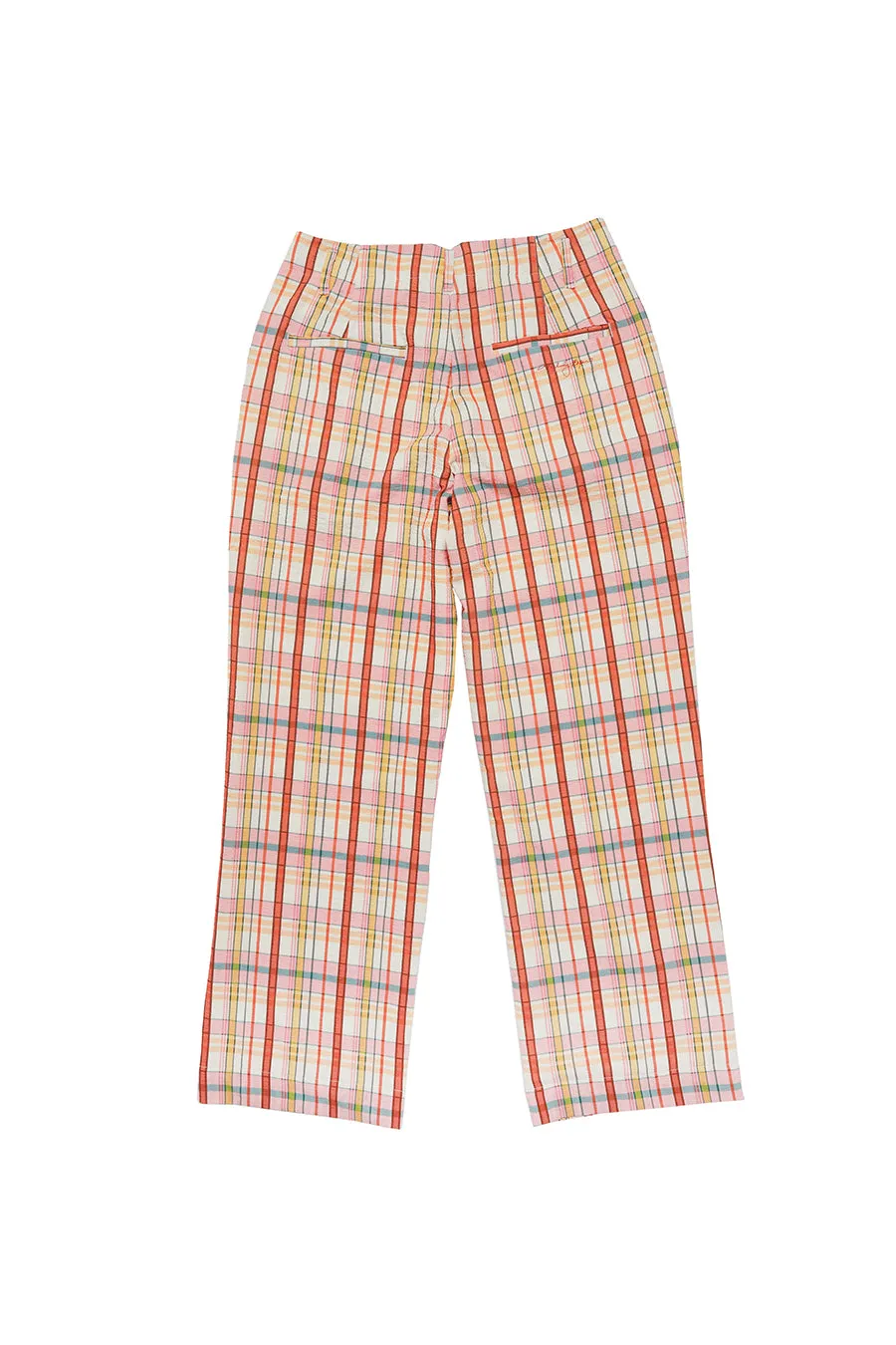 Claudia Plaid Relaxed Trouser