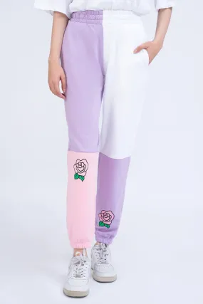 Color Block Jogger Pants