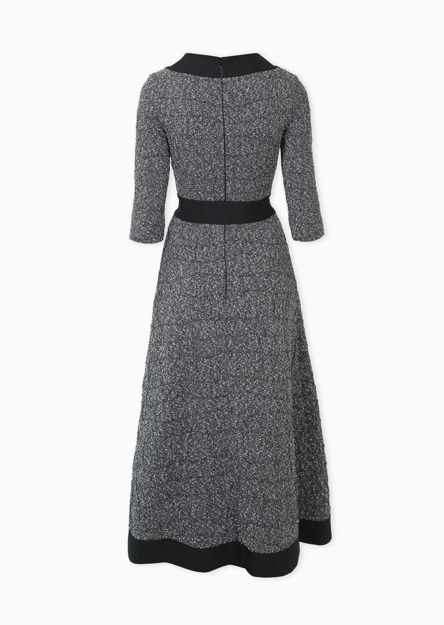 Coralie - Ankle Length Tweed Dress