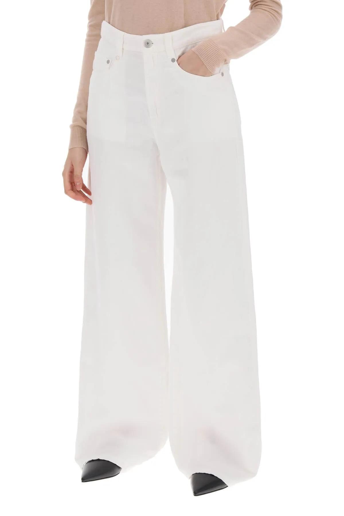 cotton and linen trousers