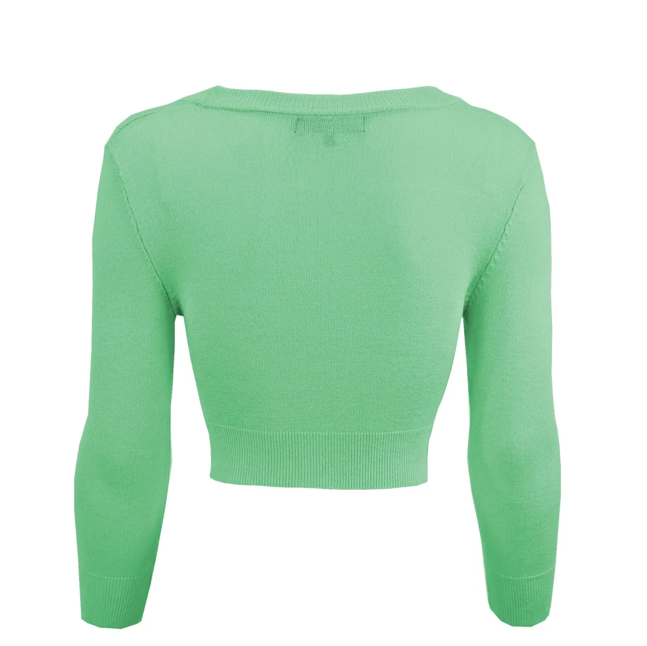 Cropped Cardigan - Mint