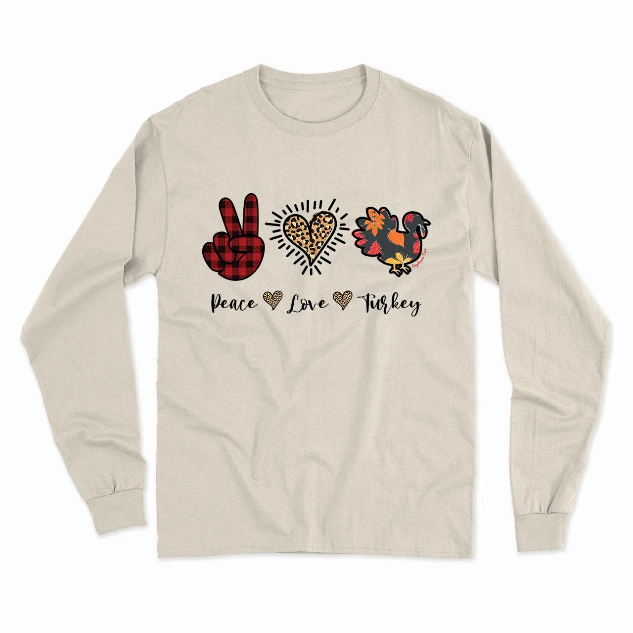 Daydream Tees Peace Love Turkey