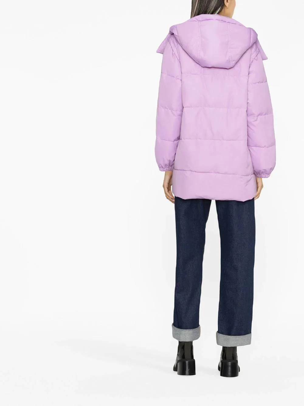 detachable sleeves puffer jacket