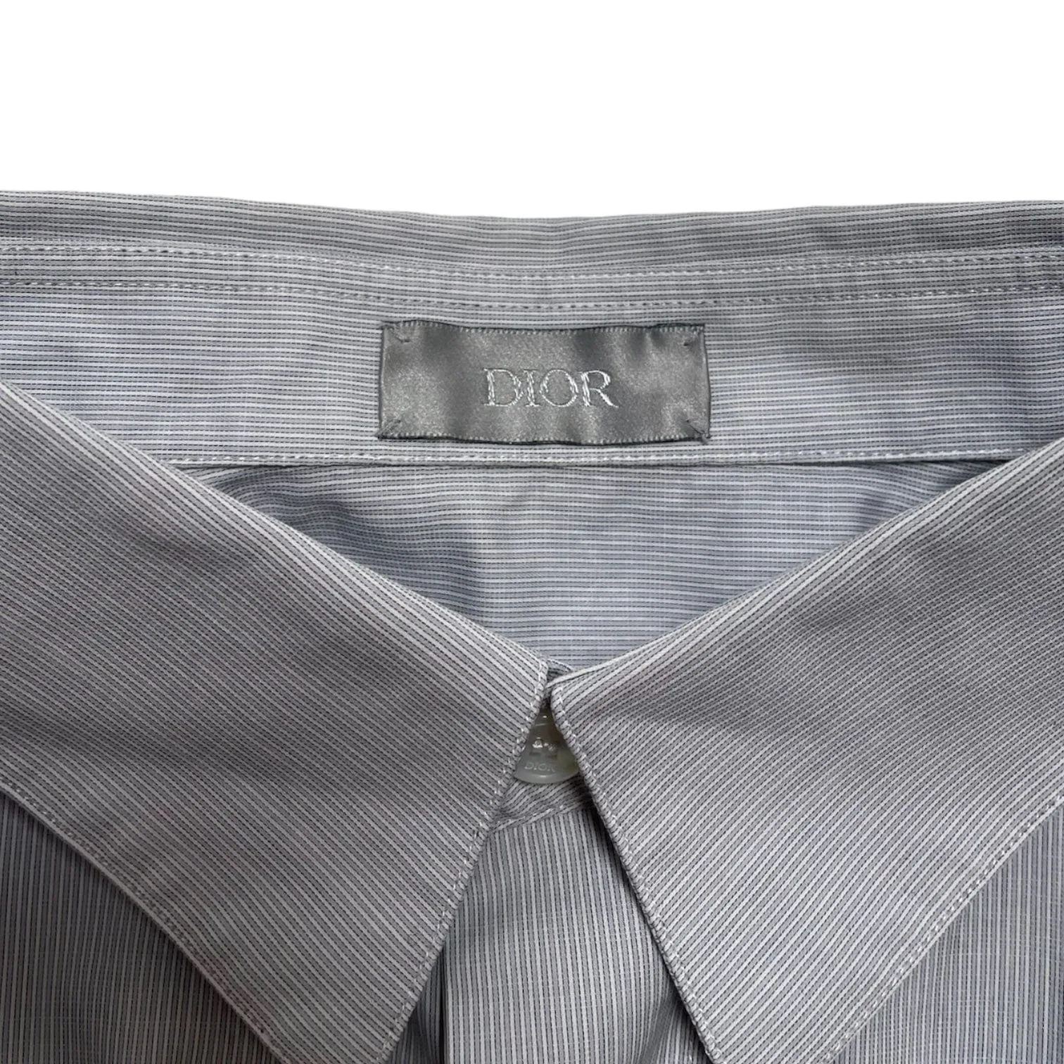 Dior x Raymond Pettibon Logo Embroidered Button Up Shirt