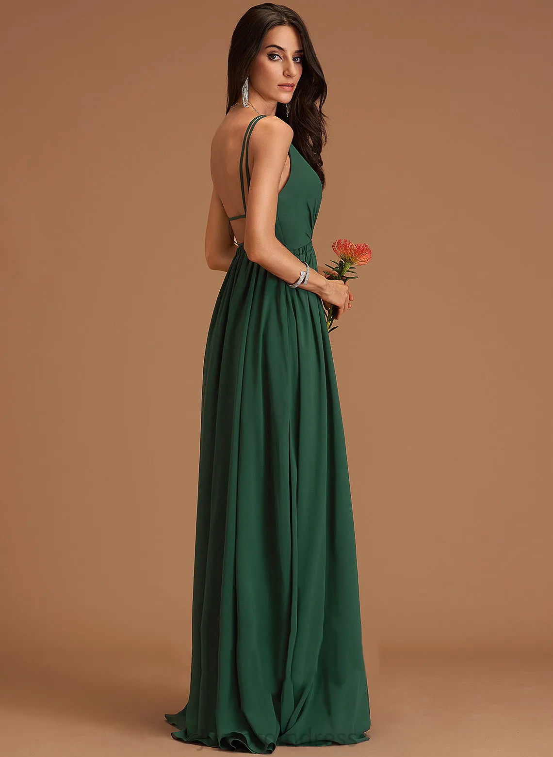 Dresses Helen A-line Formal Dresses Chiffon V-Neck