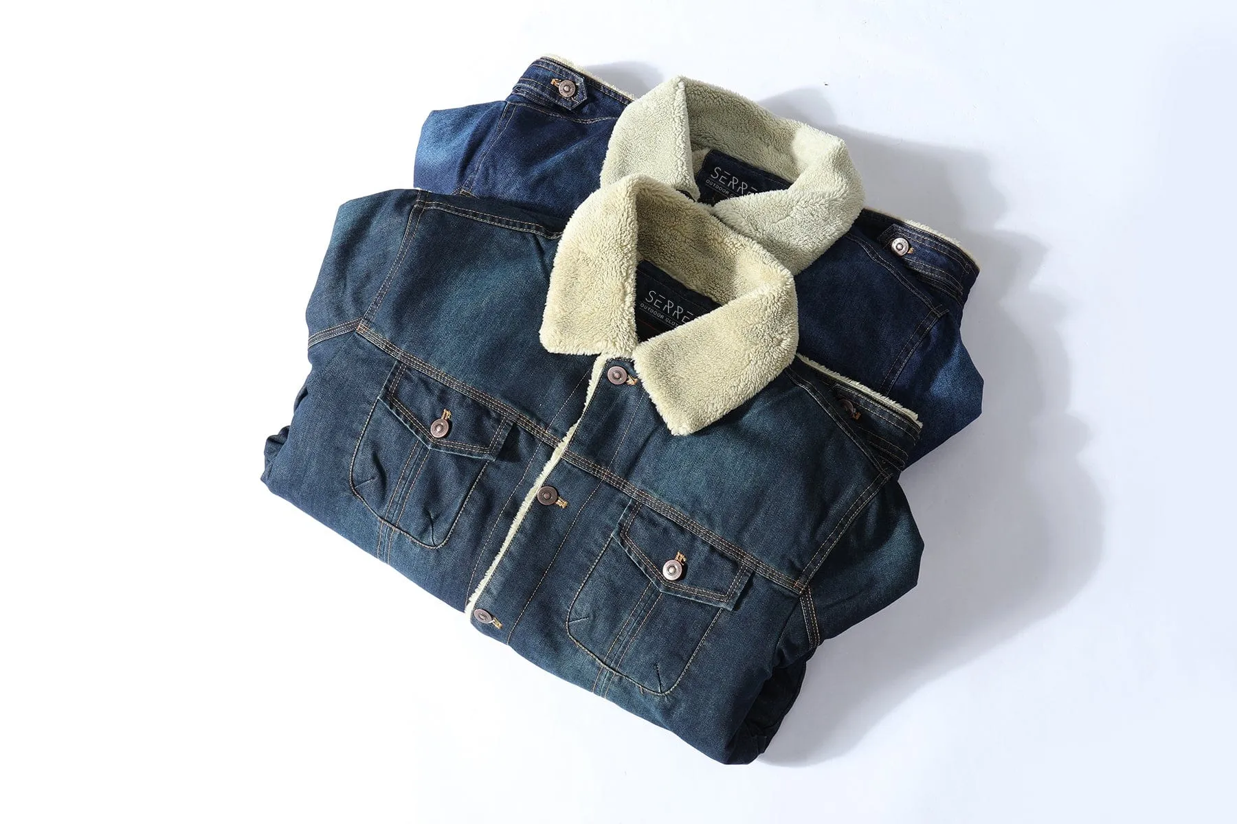 Fleece Denim Jacket (2 Designs)