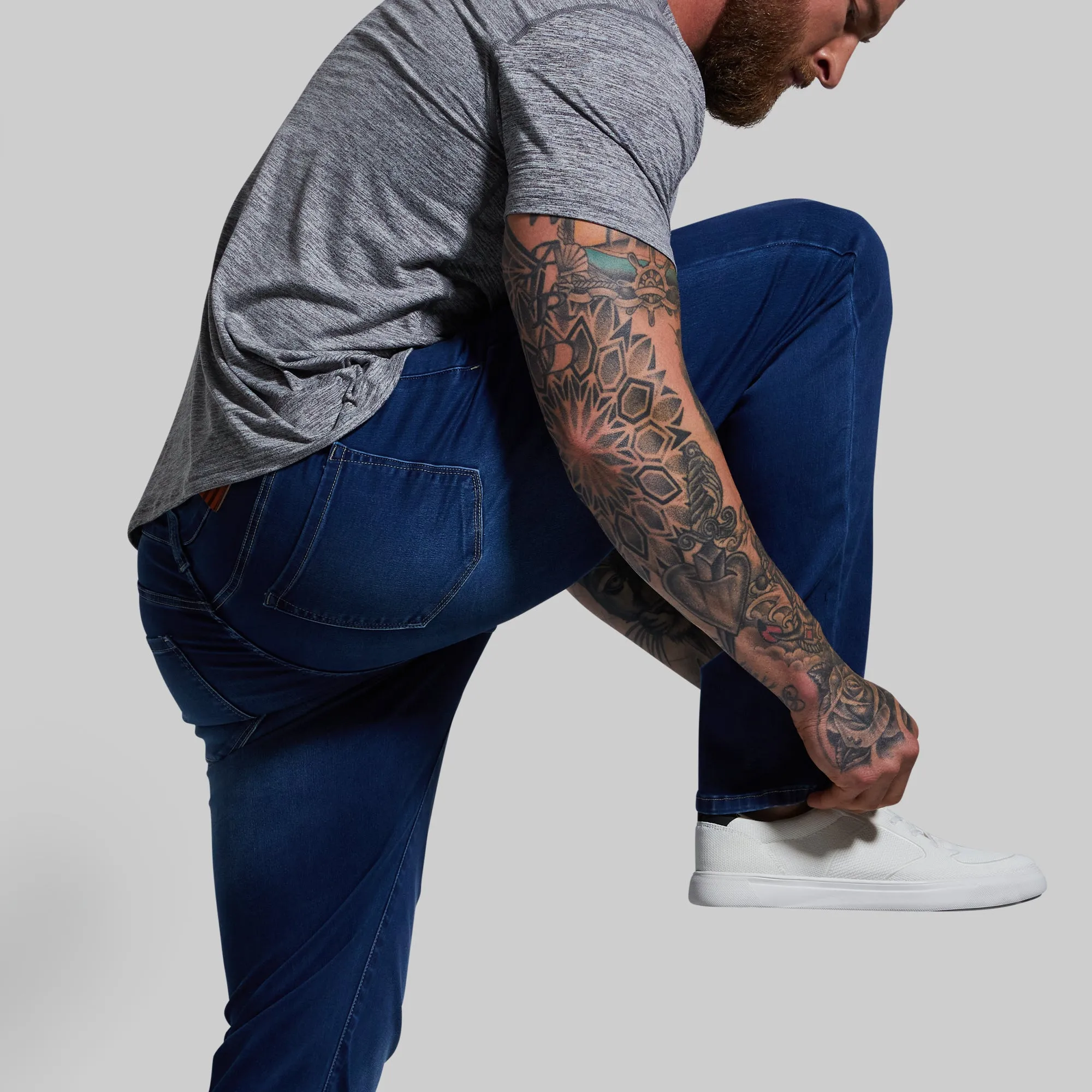 FLEX Stretchy Athletic Fit Jean (Dark Wash)