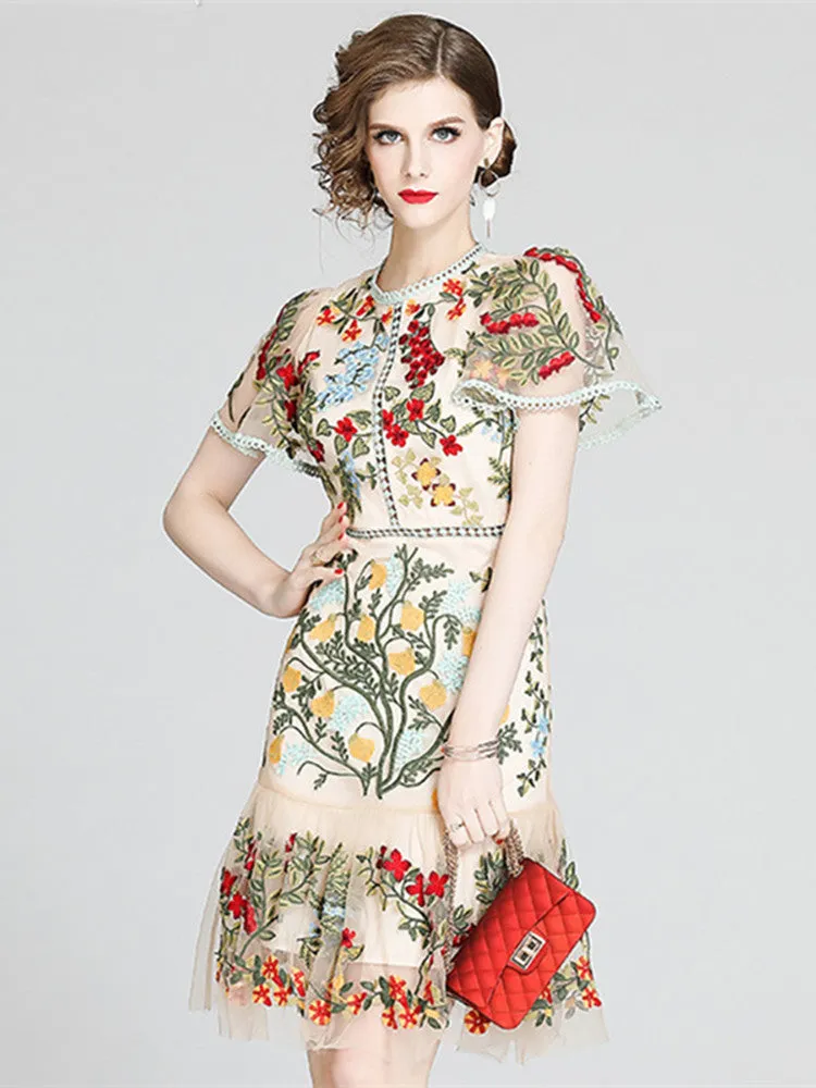 'Flora' Dress