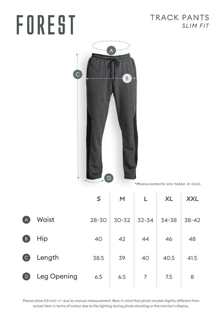 Forest Premium 4 Way Stretch Lightweight Dri-Fit Jogger Pants Men Quick Dry Track Pants | Seluar Lelaki Jogger - 10761