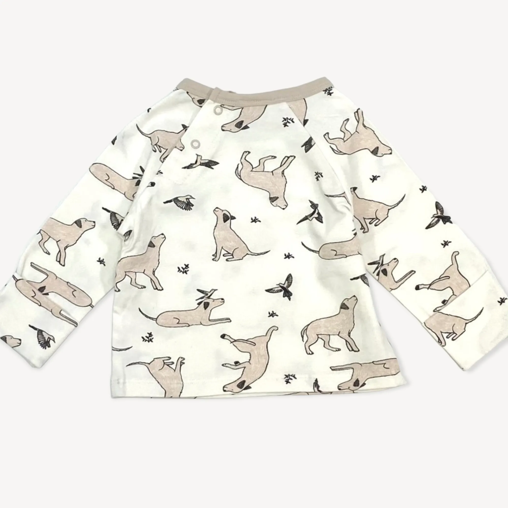 Kai Dog & Hummingbird Long Sleeve Tee & Jogger Pants SET (Organic Cotton)