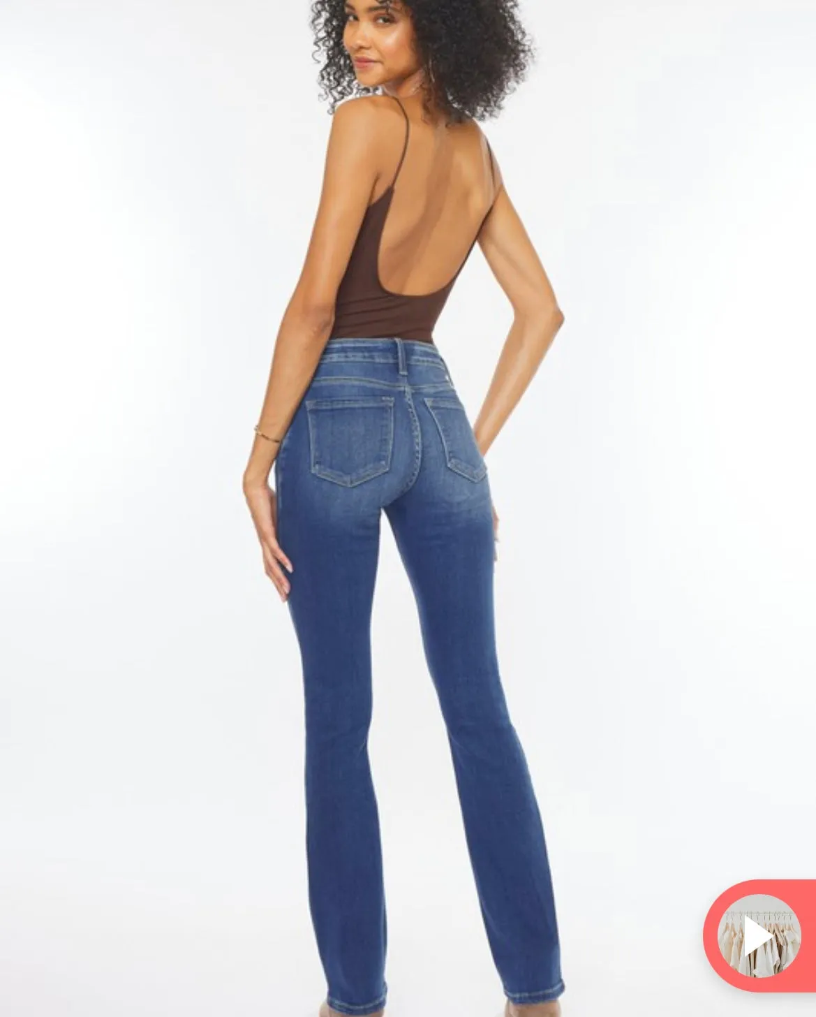 Kancan bootcut jeans