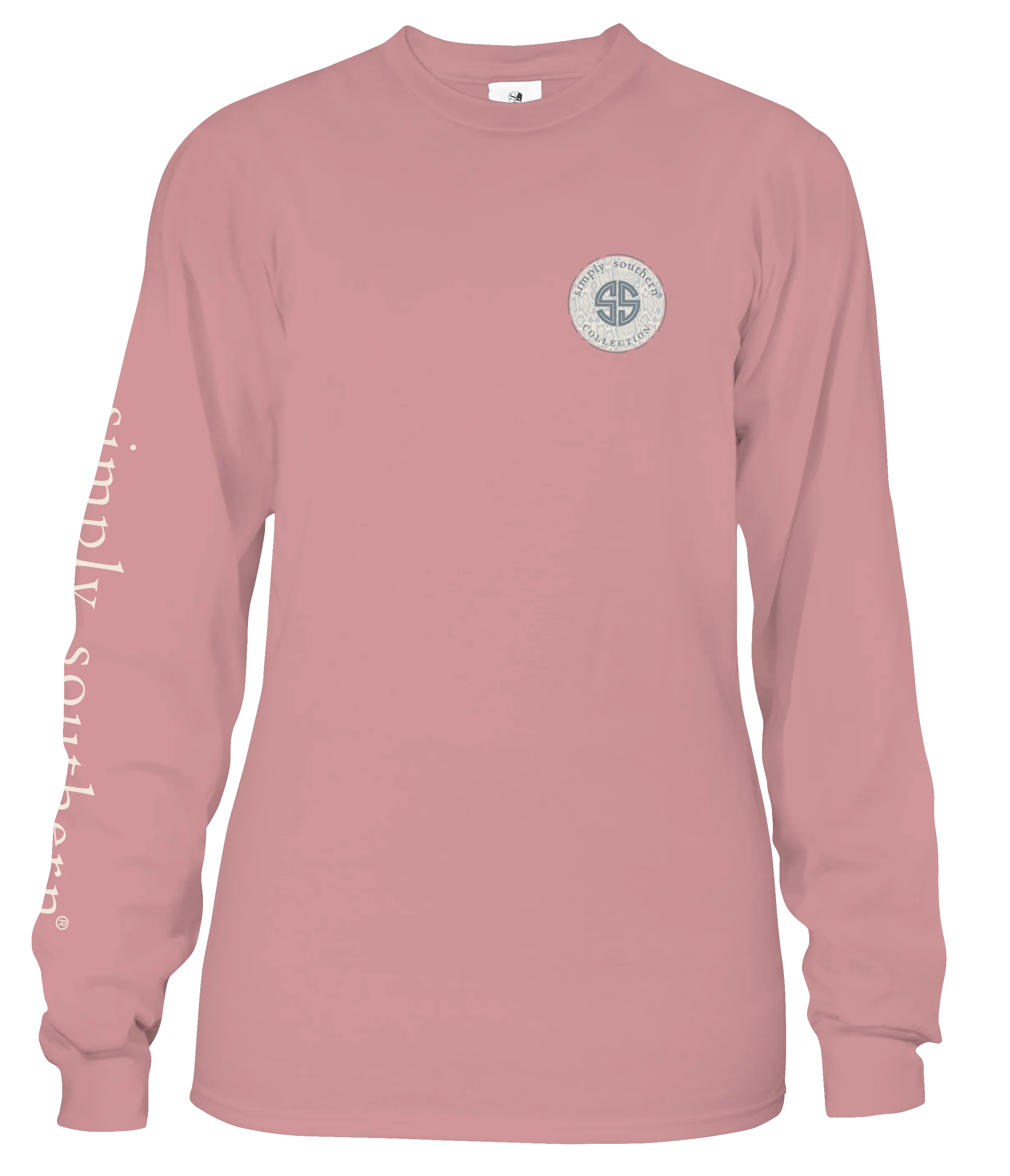 'Let's Watch True Crime & Chill' Messy Bun Long Sleeve Tee by Simply Southern