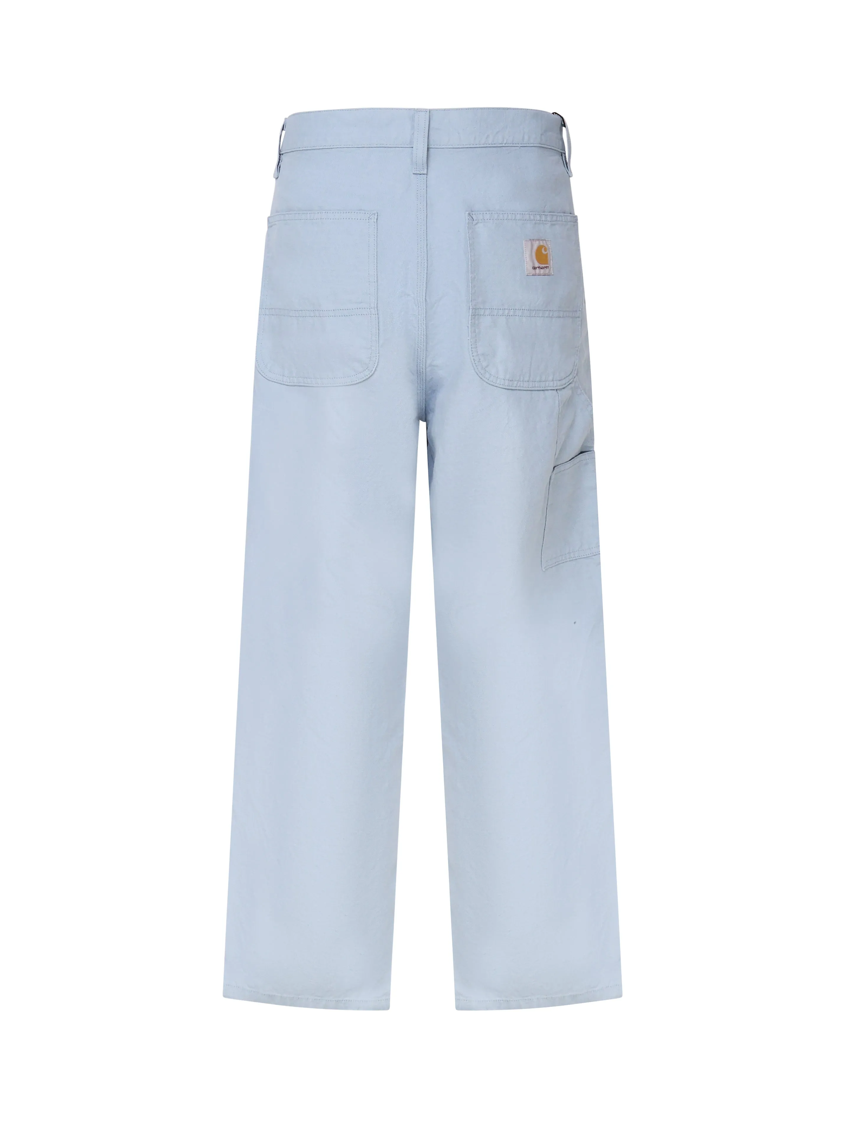 Light Blue Relaxed Tapered Pants