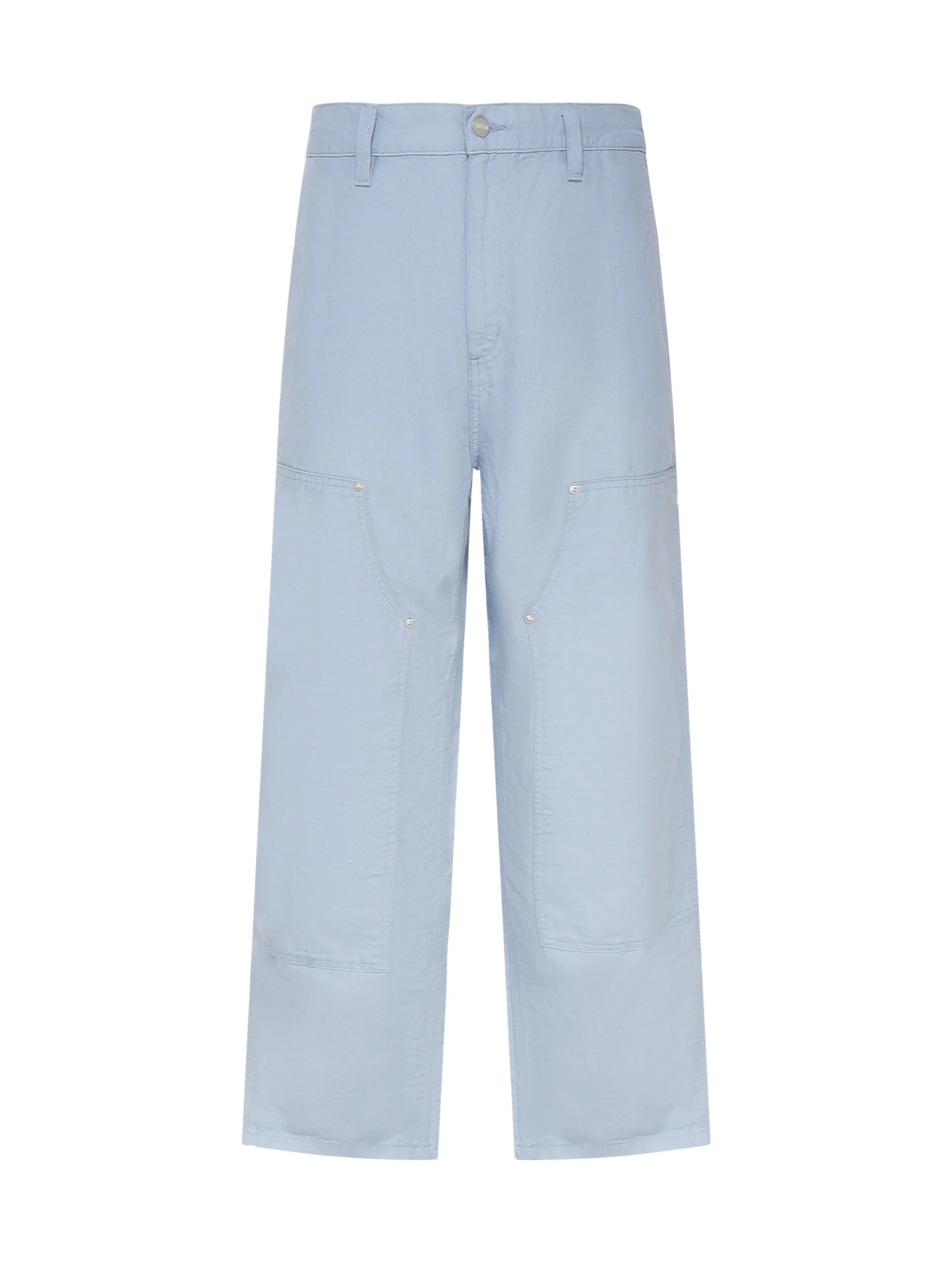 Light Blue Relaxed Tapered Pants