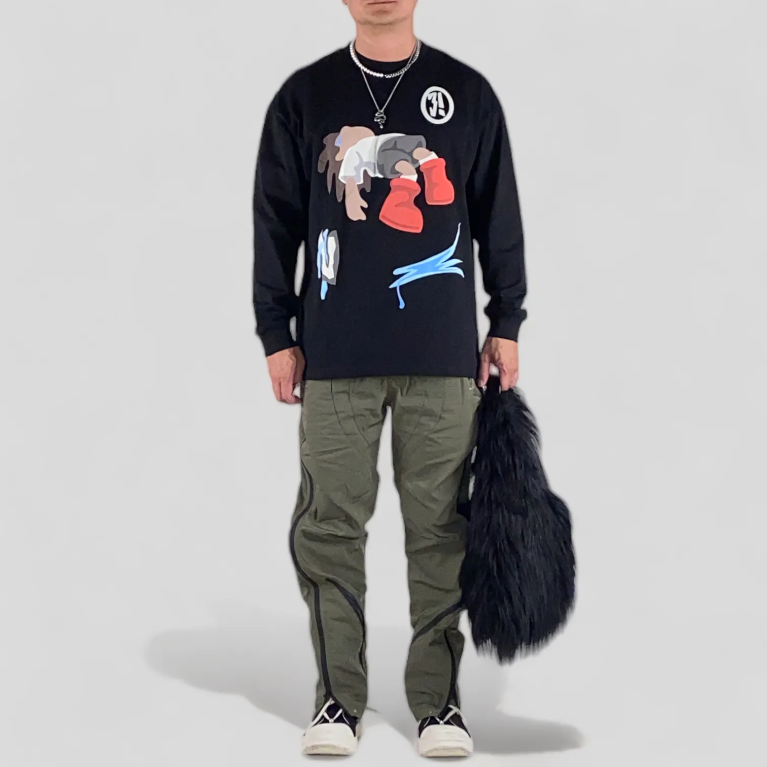 Loose fit boy levitating graphic tee