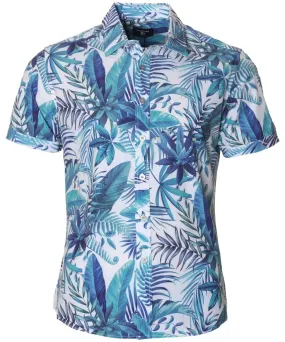 Palm Scape Aloha Shirt