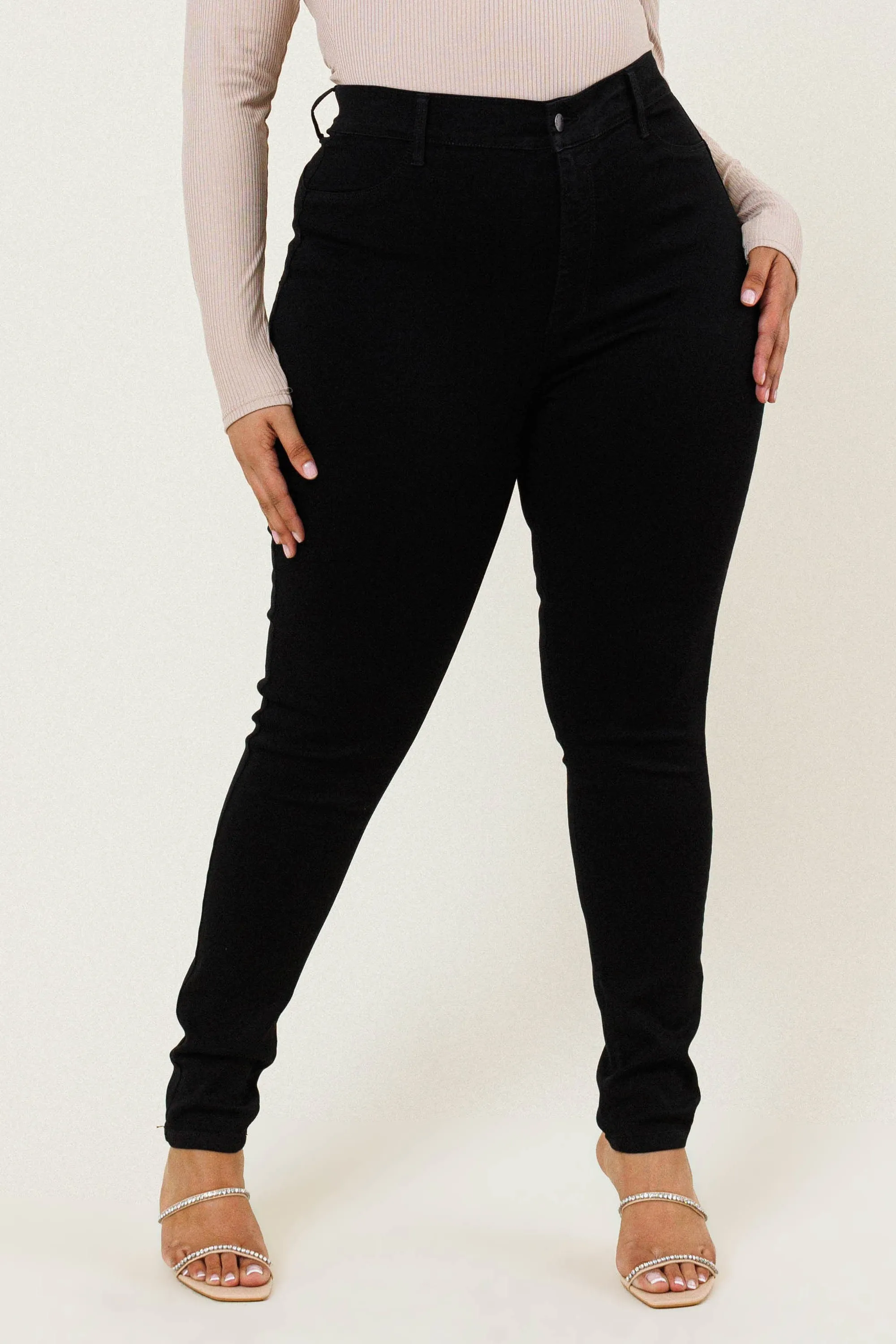 Plus Cozy Stretchy Skinny Jeans