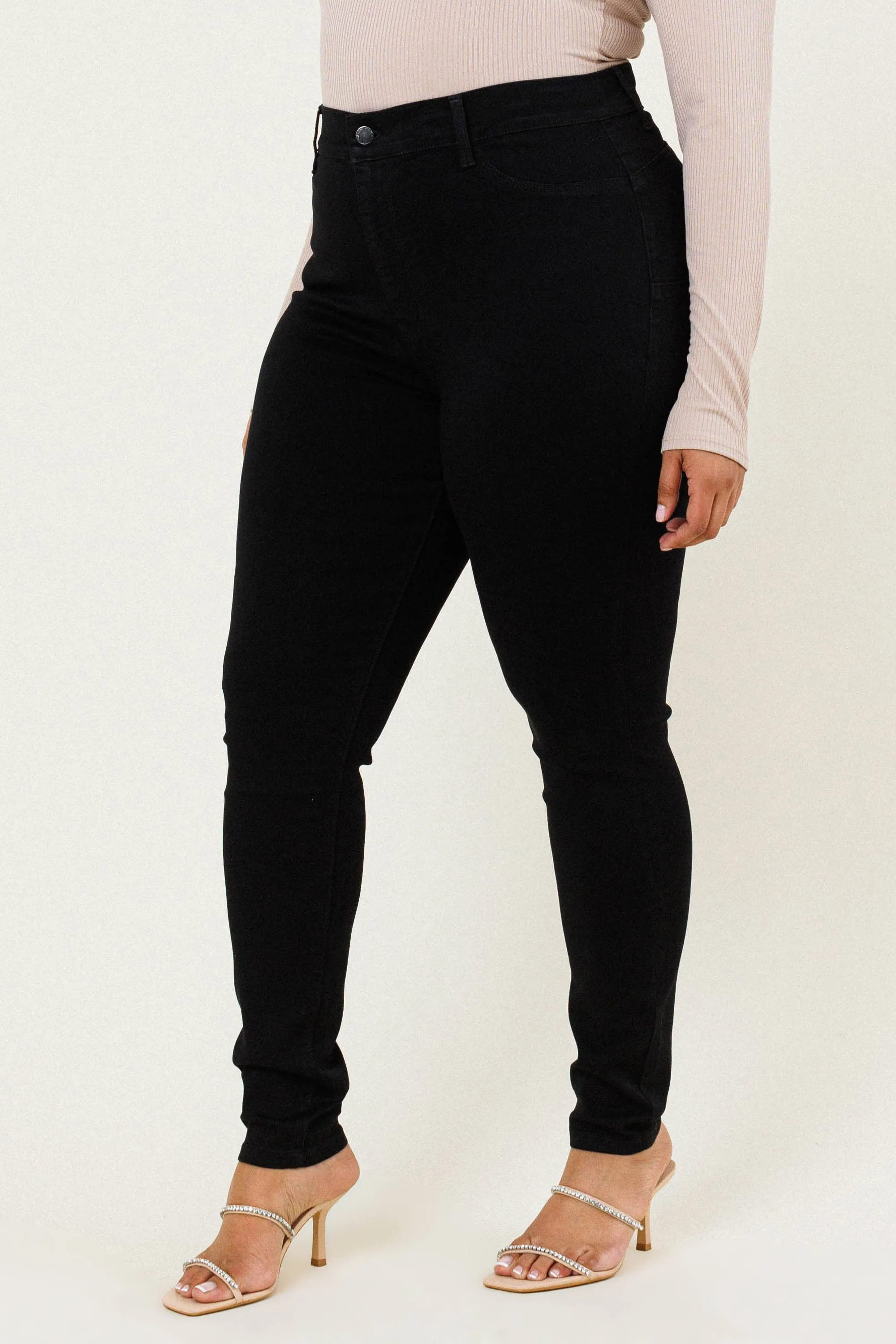 Plus Cozy Stretchy Skinny Jeans