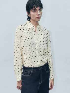 Polka Dot Button Up Shirts