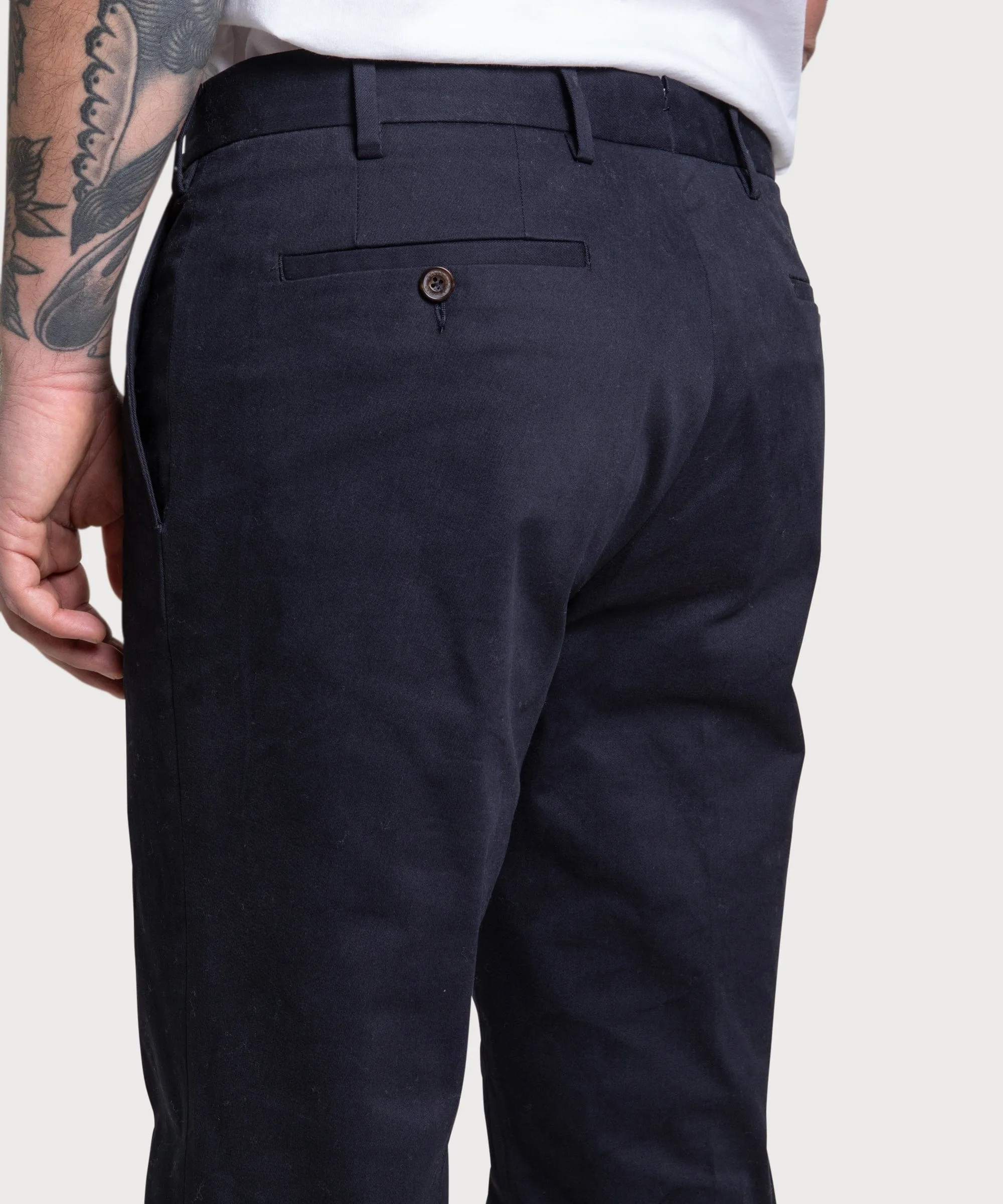 Relaxed Cotton Trousers