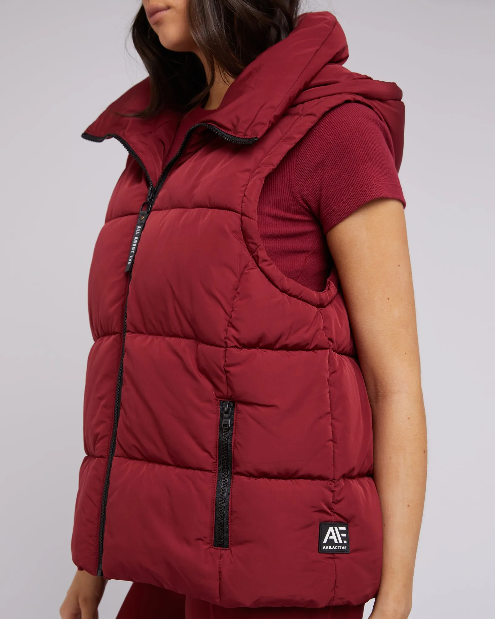 Remi Luxe Puffer Vest Port