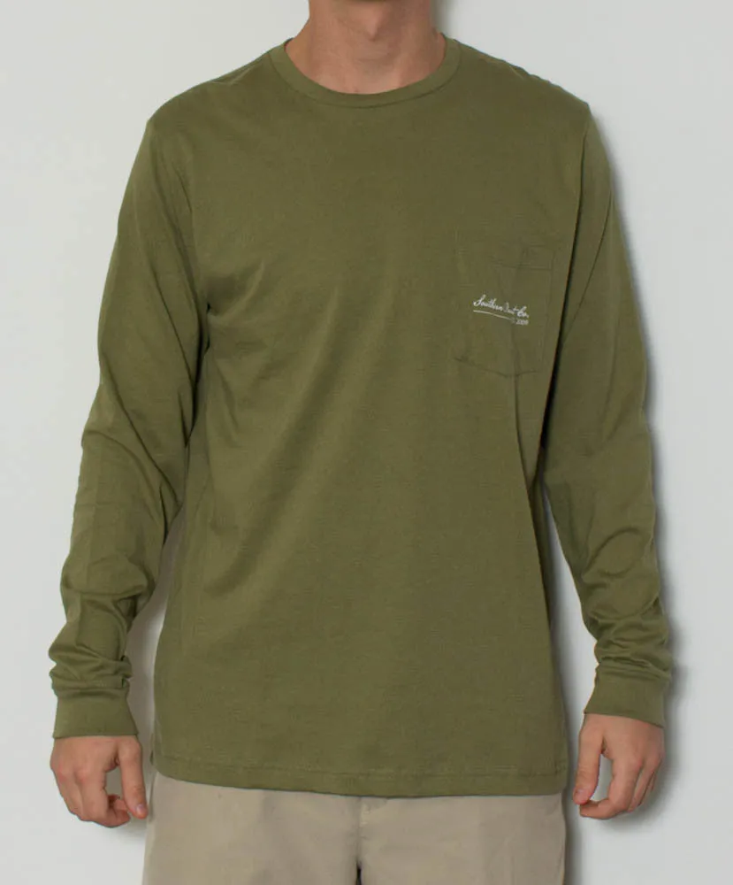 Southern Point - Periodic Table: Southern Sportsman Long Sleeve Tee