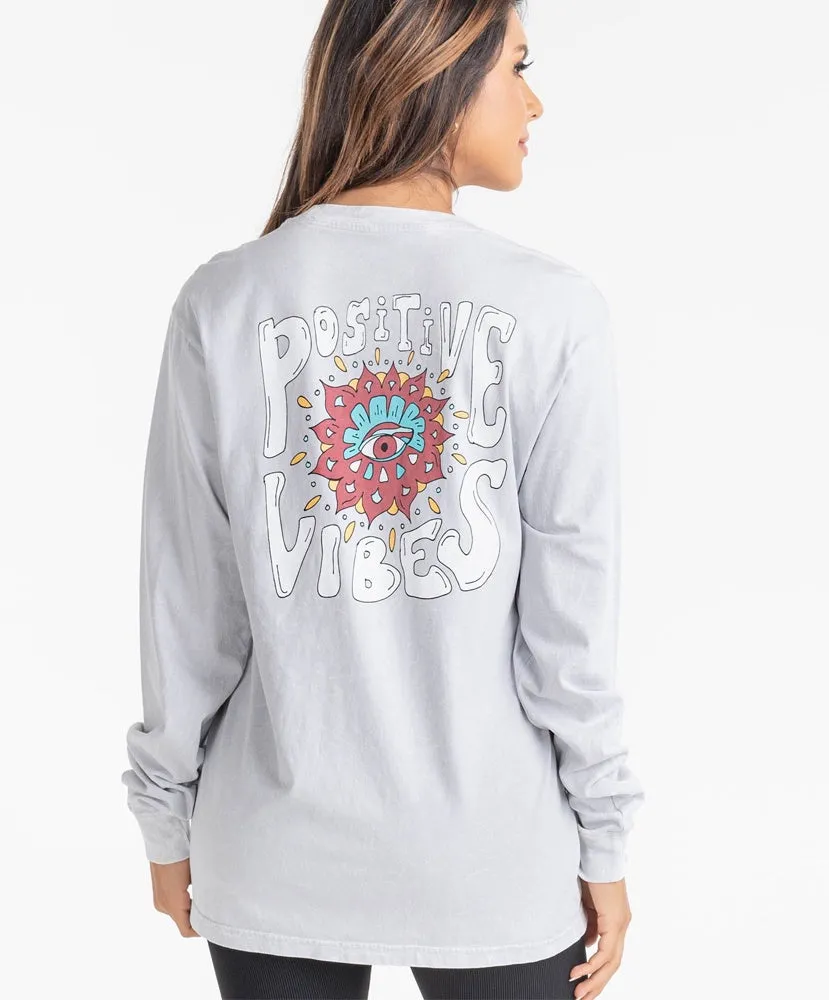 Southern Shirt Co - Positive Vibes Tee Longsleeve