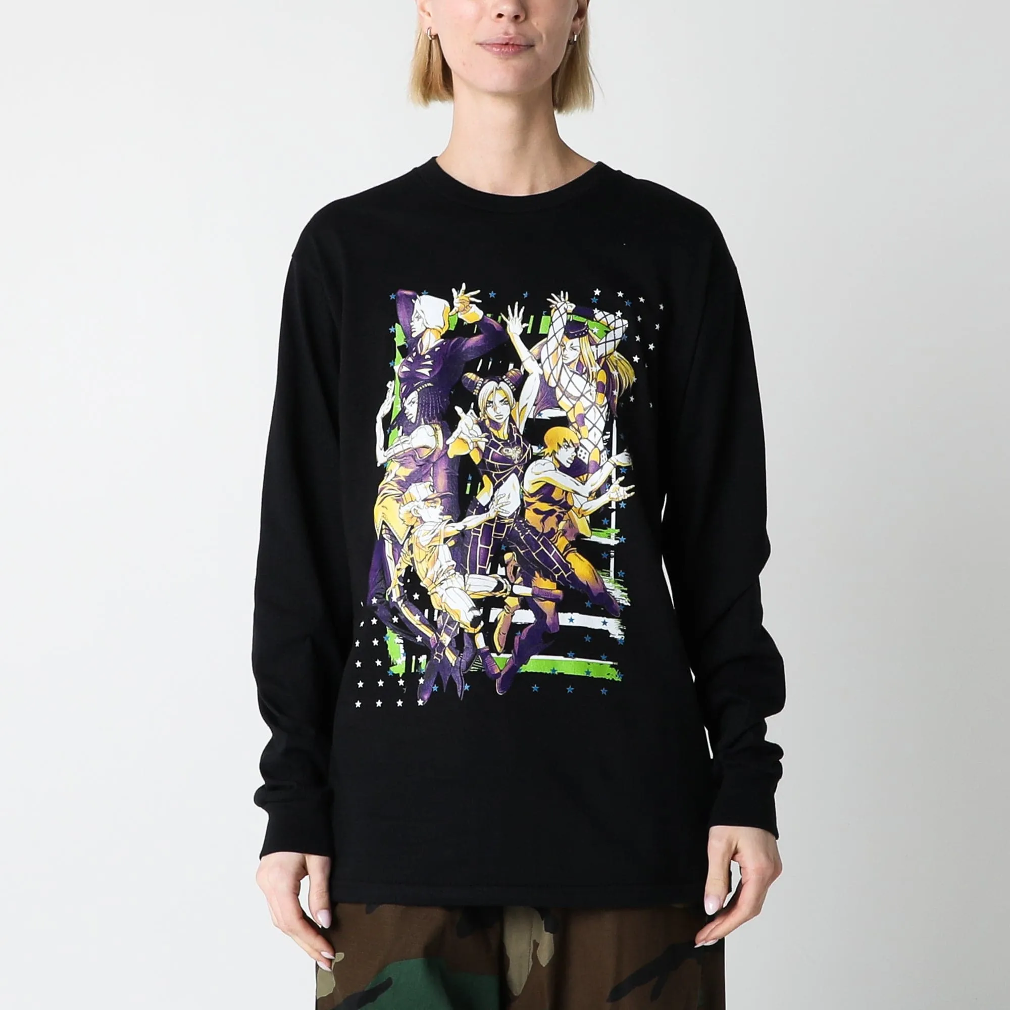 Stone Ocean Group Black Long Sleeve