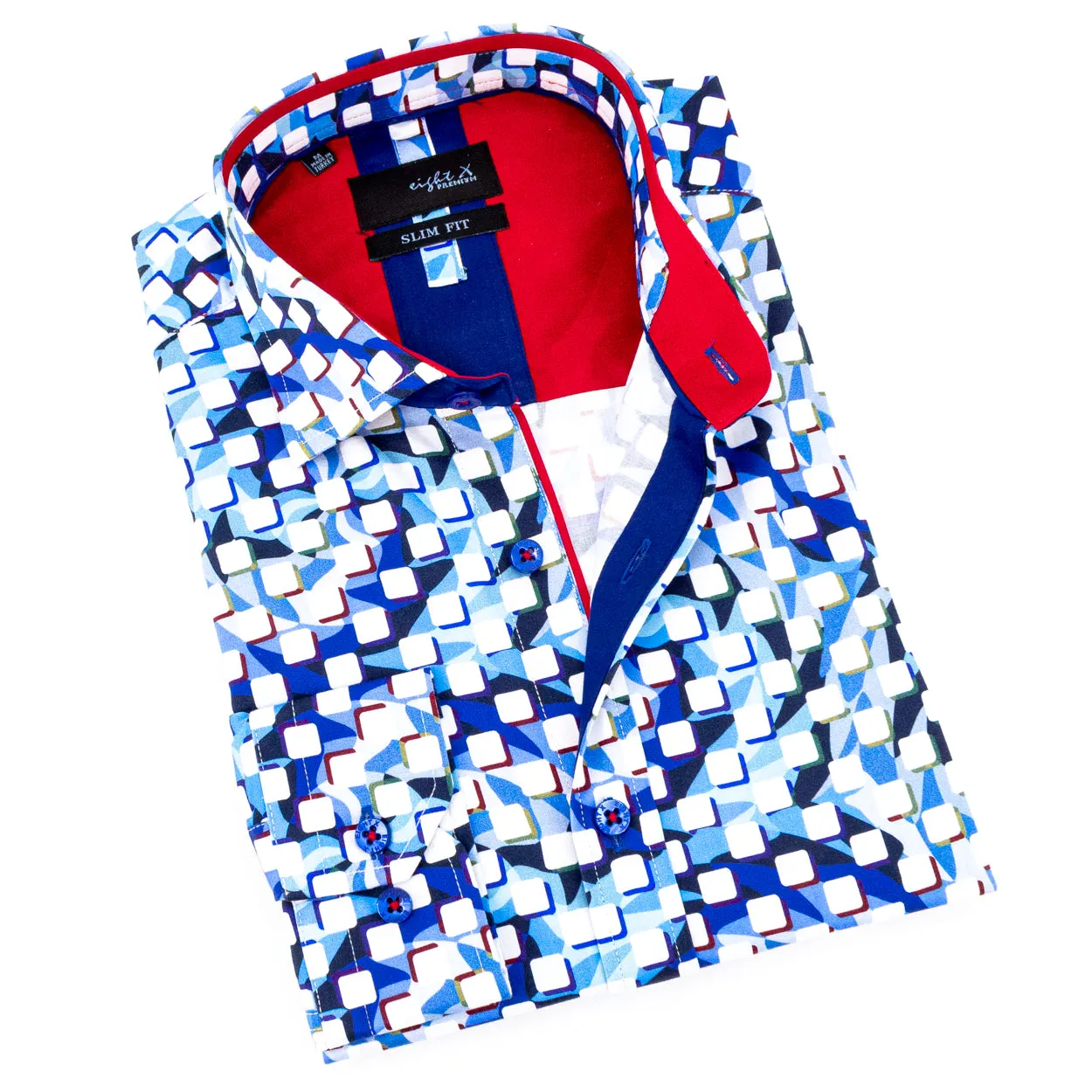 Tile Tab Button Down Shirt