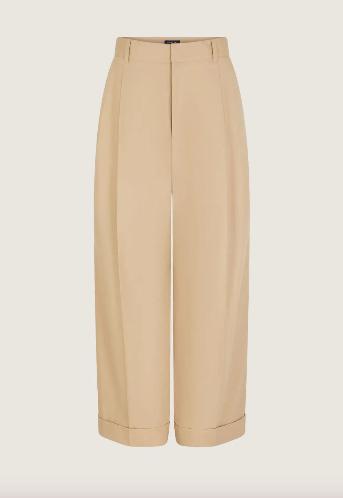 Watson Beige Relaxed Trousers