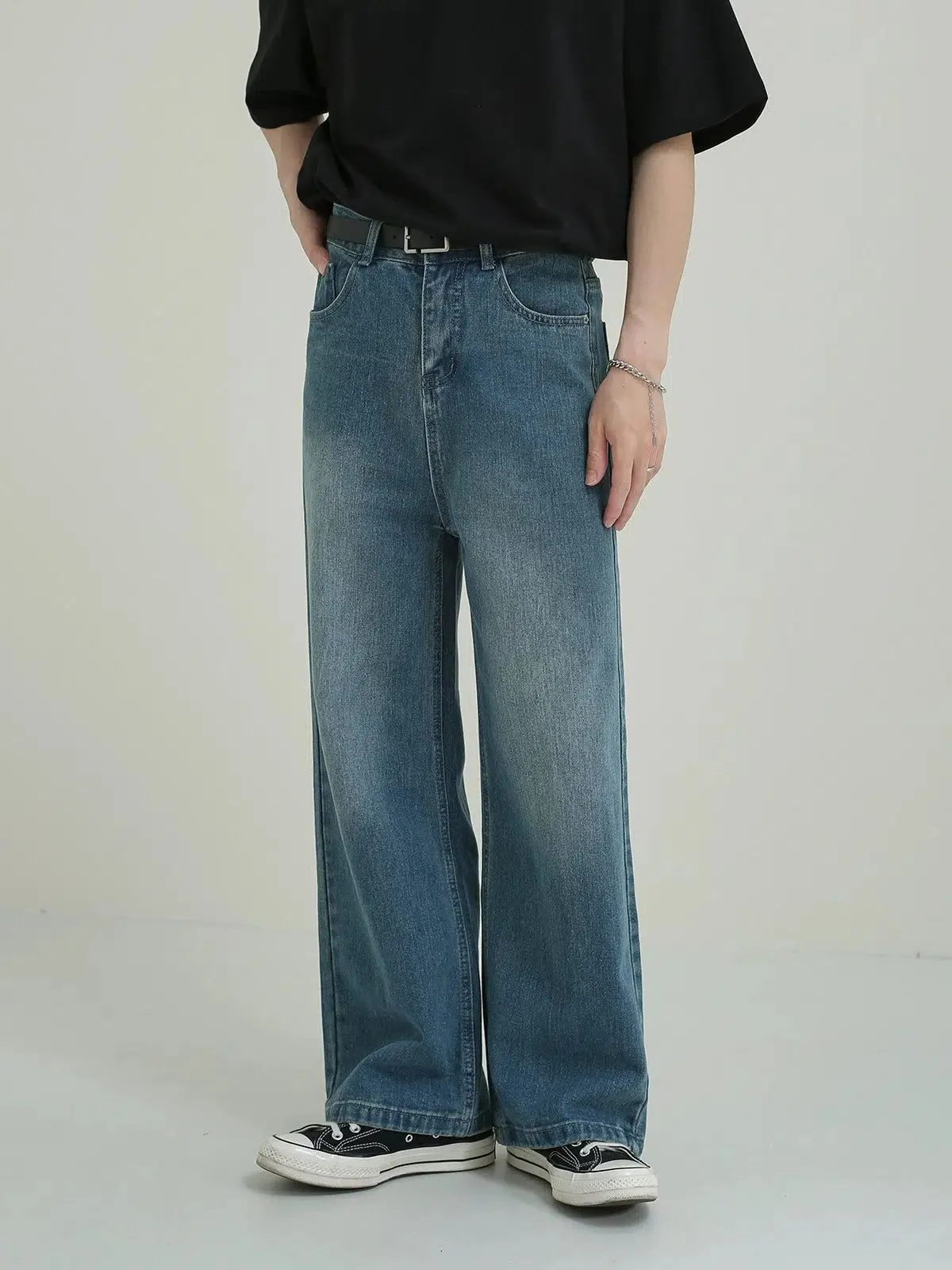 Zhou Washed Slight Stretchy Jeans